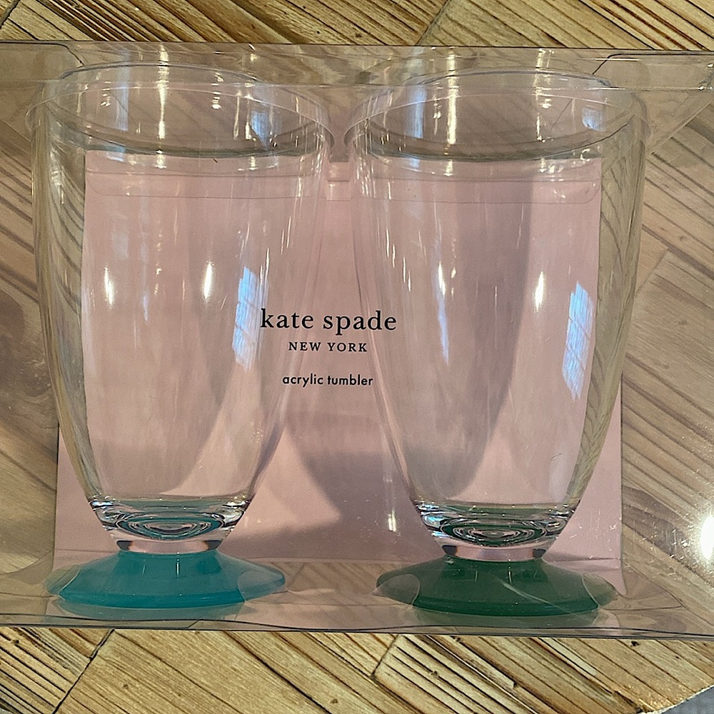NWT Kate Spade Salut! Acrylic Glasses - Picture 4 of 8